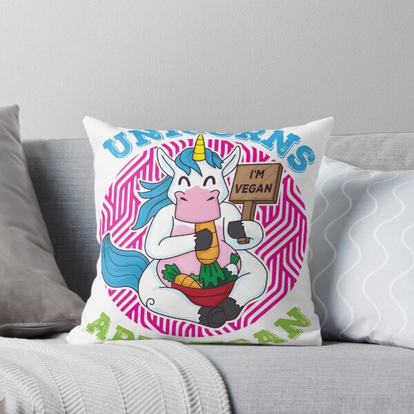 Item preview, Unicorns are Vegan eats Plants Veggie Gift designed and sold by Rzelemenz.