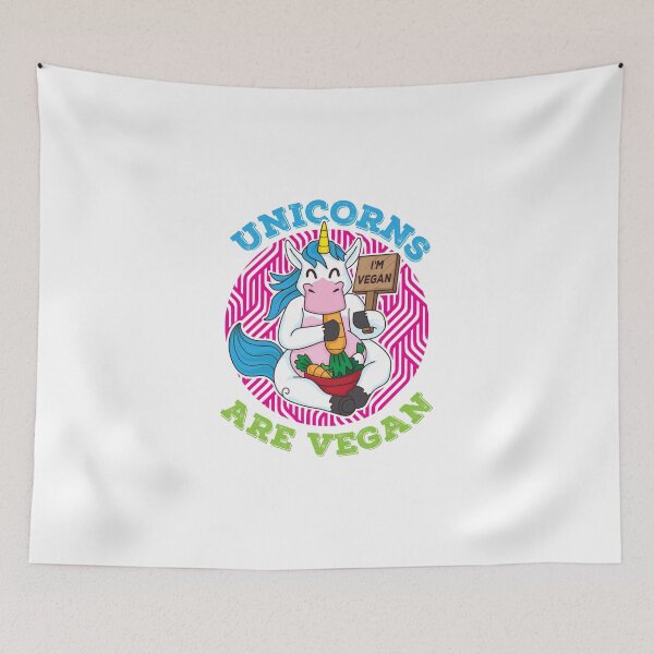 Item preview, Unicorns are Vegan eats Plants Veggie Gift designed and sold by Rzelemenz.