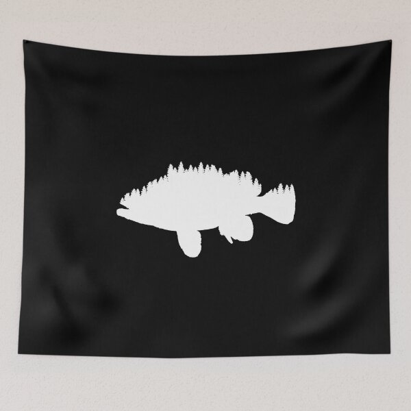 Item preview, Angler fishing fishing forest designed and sold by titanosdesign.