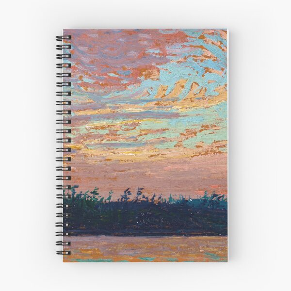 Item preview, Tom Thomson - Sunset Sky designed and sold by ArtExpression.