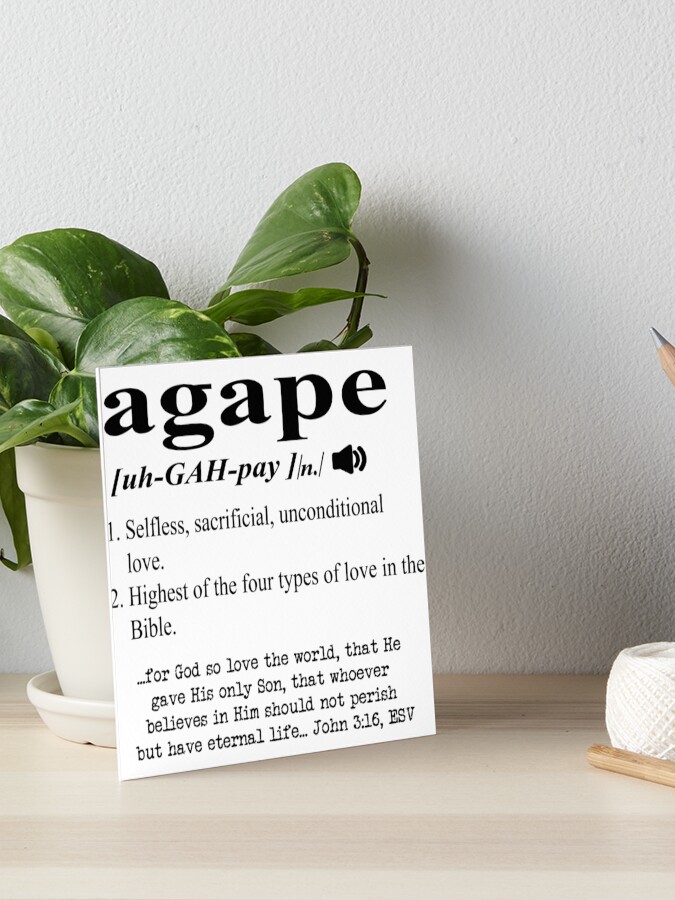 Agape {Velcro Tag} Agape {Velcro Tag}