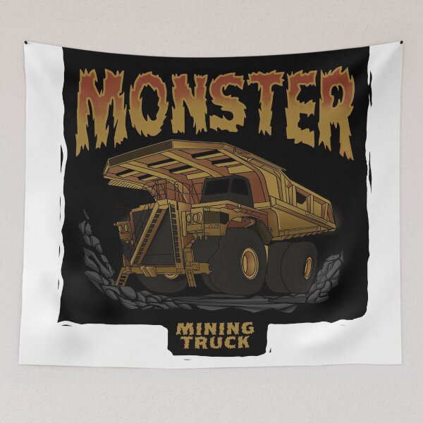 Item preview, Monster Mining Dump Truck designed and sold by damnoverload.