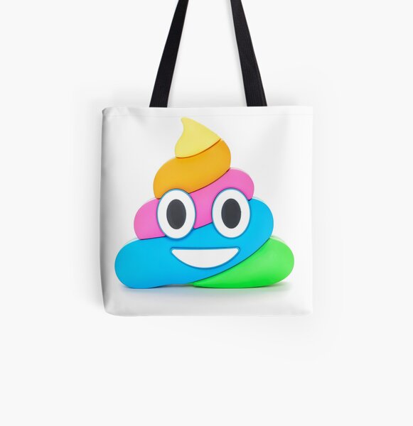 La vida es una tombola de luz y de color Bolsa estampada de tela