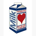 Milk Carton Advert Love Romantic Art Board Print By Robfullerartist Redbubble