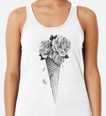 Eiscreme Rosen Tanktop für Frauen
