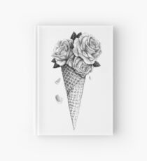 Eiscreme Rosen Notizbuch