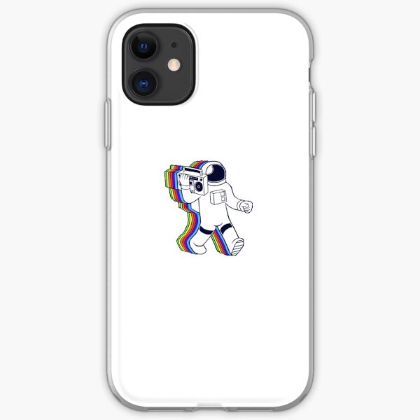 Rainbow Astronaut iPhone Soft Case