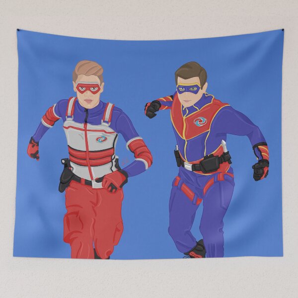 Item preview, Captain Man and Kid Danger - Heroic Digital designed and sold by Linneke.