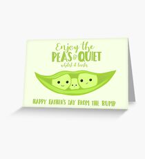 Fathers Day from the BUMP - Funny - Cute - Puns - Peas and Quiet Greeting Card