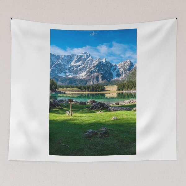 Item preview, Spring morning at the alpine lake designed and sold by zakaz86.