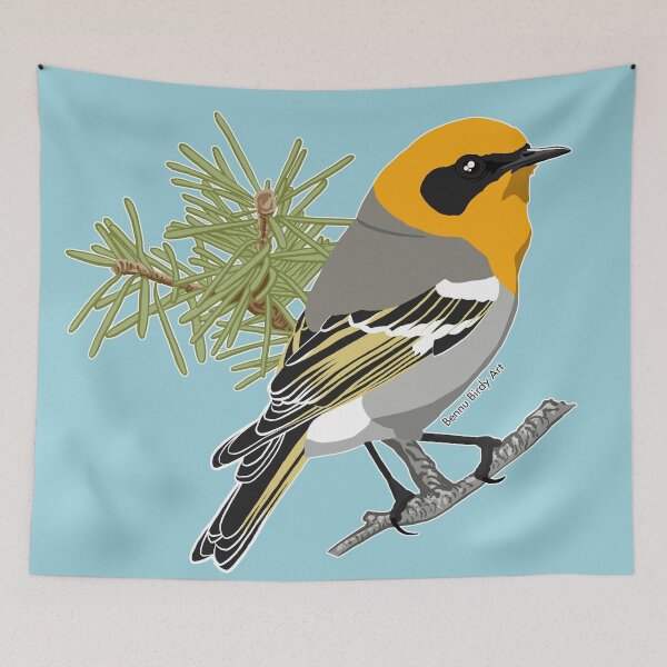Item preview, Olive Warbler designed and sold by BennuBirdy.