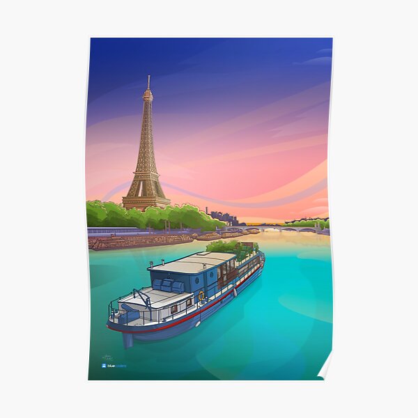 Paris Travel Poster Poster