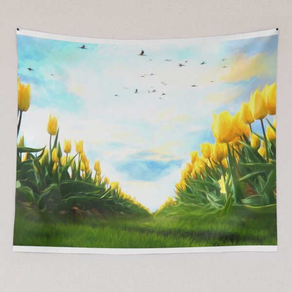 Item preview, Yellow Tulips designed and sold by Jasmina Seidl.