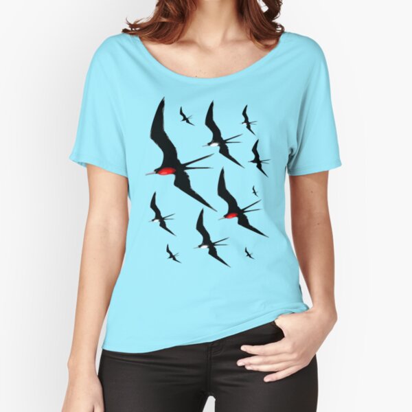 Frigate Birds Majestic Flight Relaxed Fit T-Shirt