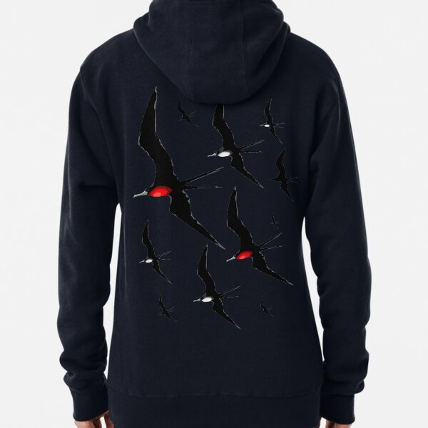 Frigate Birds Majestic Flight Pullover Hoodie