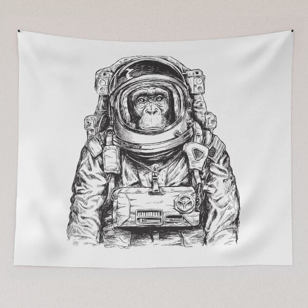 Item preview, Space Monkey designed and sold by Bilzsta.