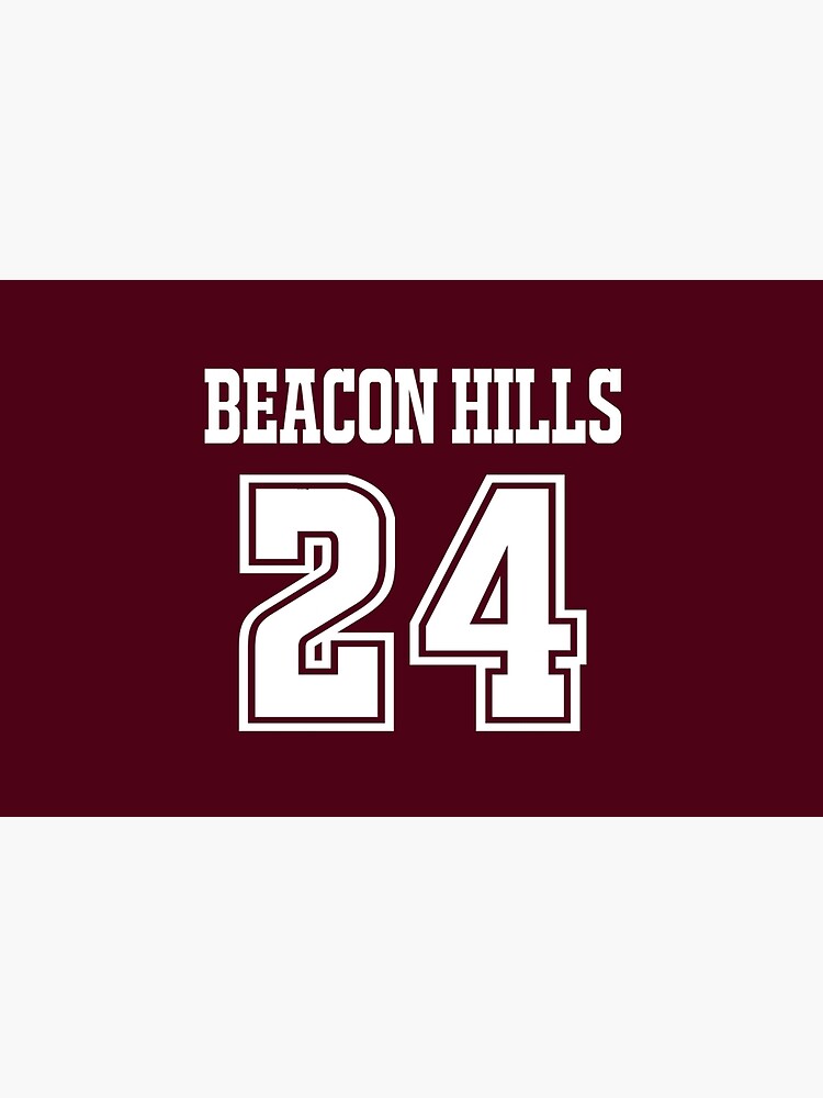Stiles Stilinski #24 Beacon Hills Lacrosse Jersey