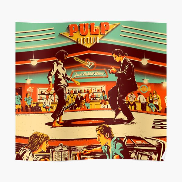 Pulp Fiction, kubrick Poster