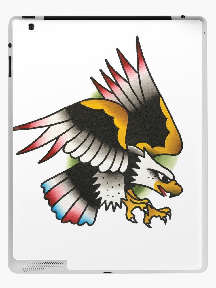 Traditional American Eagle Tattoo Design' iPad Case & Skin for Sale by  FOREVER TRUE TATTOO