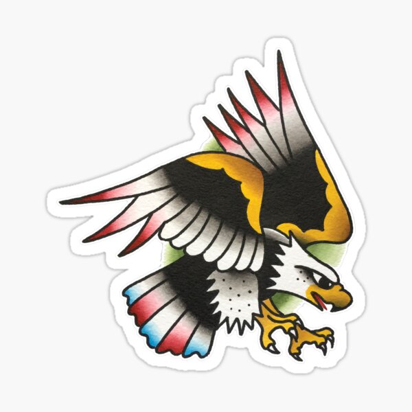 Small eagle tattoo I did for a client, it symbolises that his kids are... |  TikTok