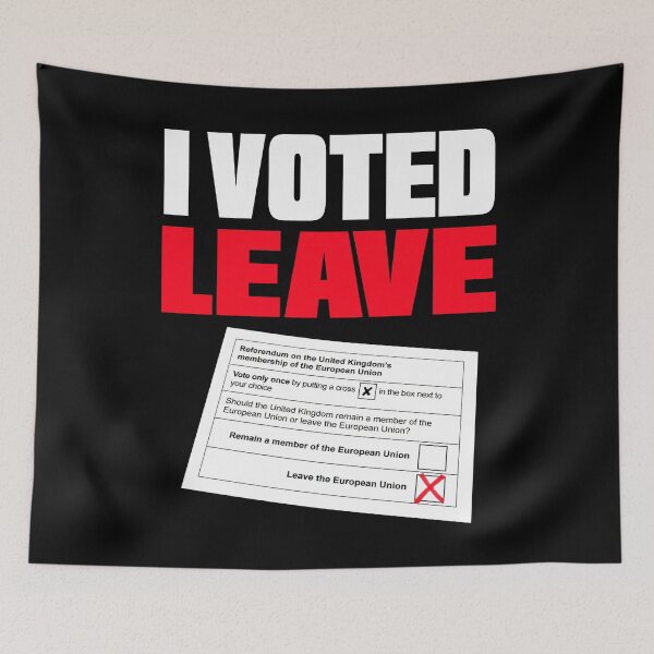 Item preview, I Voted Leave Brexit T Shirt  designed and sold by PokerFace420.