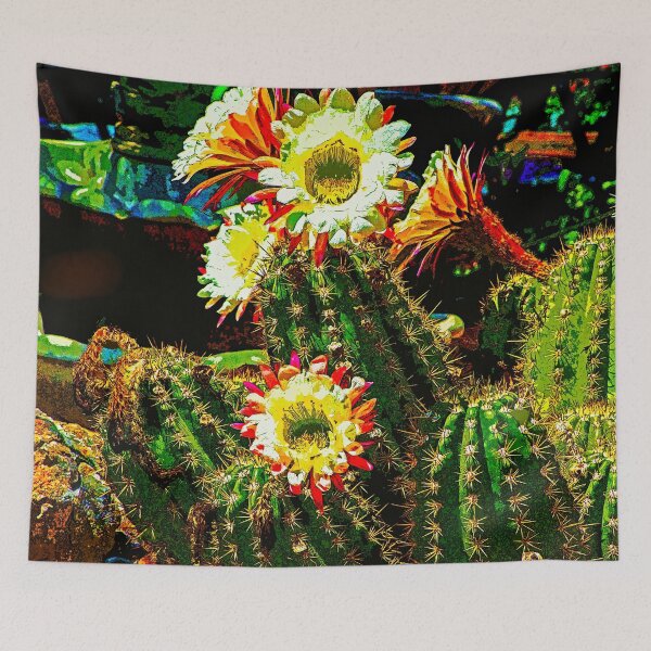 Item preview, Cactus del suroeste en flor designed and sold by William E Lopez.