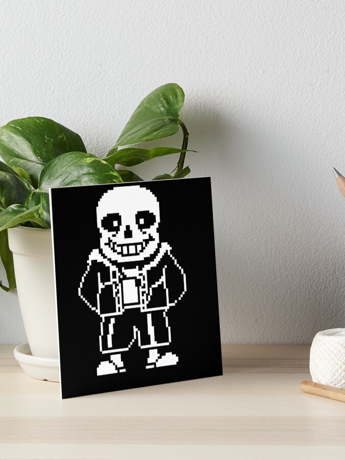 Sans Undertale Art Board Prints for Sale