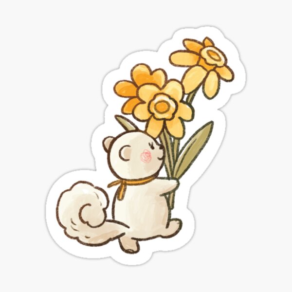 Item preview, spring squirrel designed and sold by cindylatte.