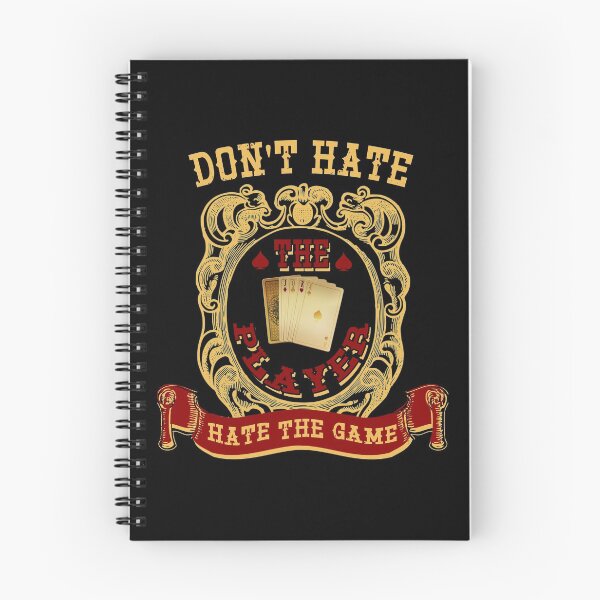 Item preview, Poker Player Product Don't Hate Card Playing Game Gifts Design designed and sold by stuch75.