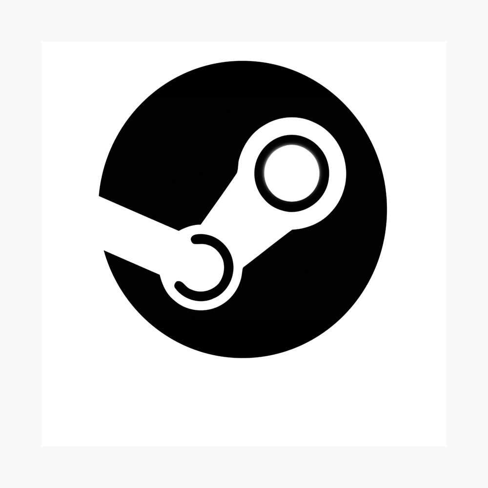 Póster «Logotipo de Steam» de Caspersonnn | Redbubble