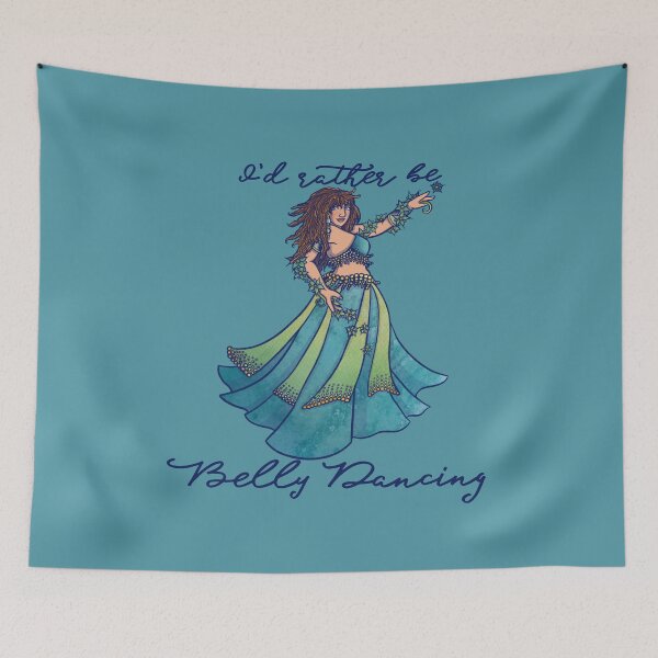Item preview, I'd rather be belly dancing designed and sold by FrictionMaxxing.