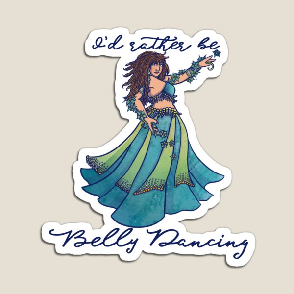 Item preview, I'd rather be belly dancing designed and sold by FrictionMaxxing.