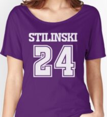 Stiles Stilinski Lacrosse Jersey - Back Women's Relaxed Fit T-Shirt