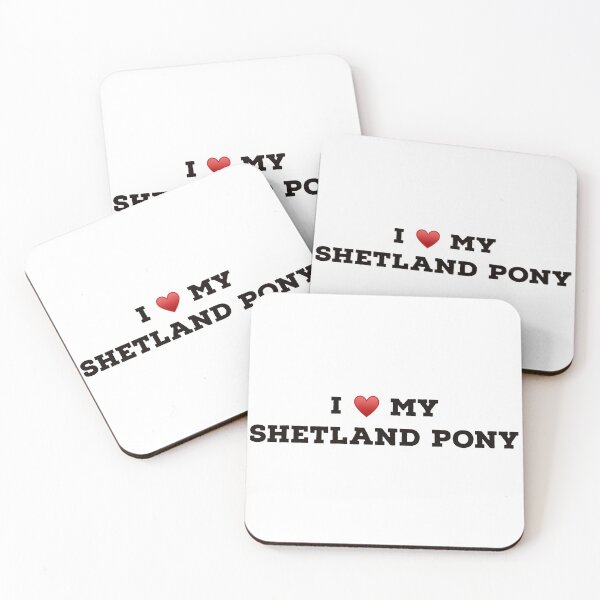 Item preview, I Love My Shetland Pony designed and sold by Yviemakes.