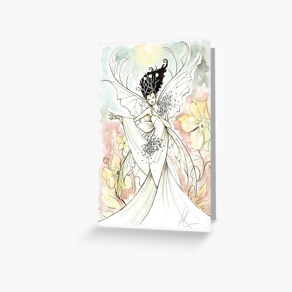 Fairy Bride Greeting Card