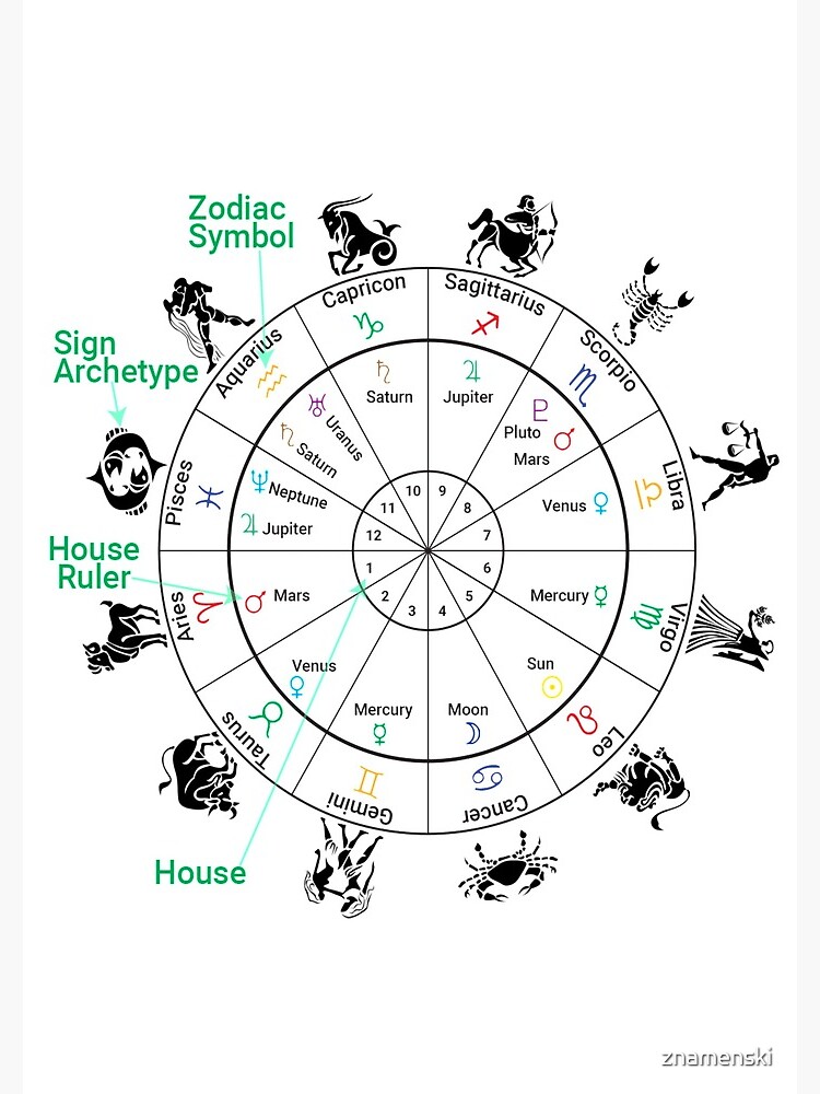 #Houses-#Signs-Rulers, #Birth Chart, #Astrology by znamenski