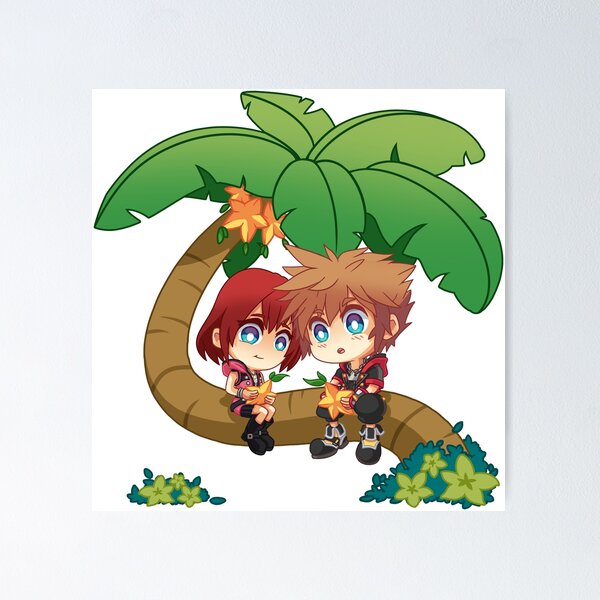 Vista previa del artículo con la obra «Kingdom Hearts - Paopu Fruit», diseñado y vendido por eusrock.