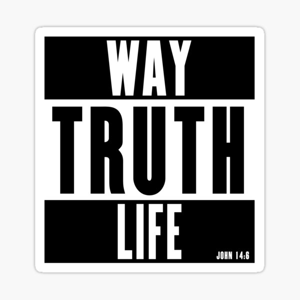 Item preview, Way Truth Life designed and sold by soondoock.