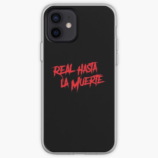 Real Hasta La Muerte Anuel Trap Reggaeton Funda blanda para iPhone