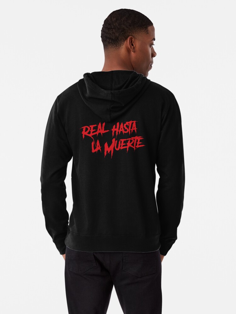 Real Hasta La Muerte Anuel Trap Reggaeton Pullover Hoodie for Sale by  abstractoworld