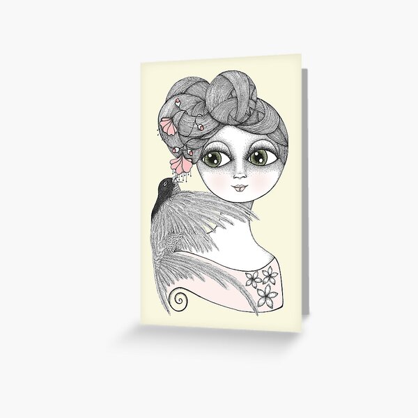 Whisper tweet nothings Greeting Card