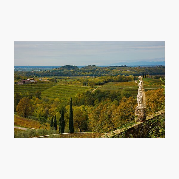 Item preview, Autumn Landscape in Friuli designed and sold by jojobob.