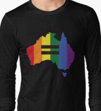 LGBT equality Australia Long Sleeve T-Shirt