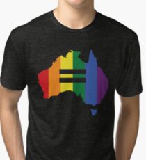 LGBT equality Australia Tri-blend T-Shirt