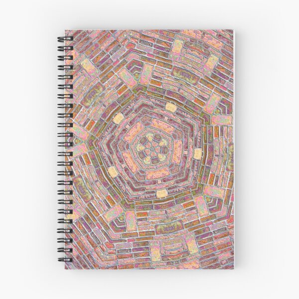 Item preview, Brick wall kaleidoscope and enamel effect designed and sold by DahliaVivaldi.
