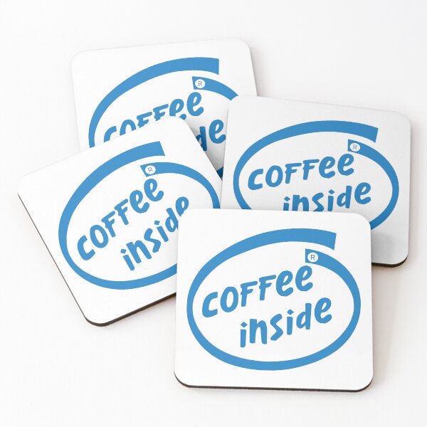Item preview, Coffee Inside - Intel Logo Parody designed and sold by Tragically Ludicrous.