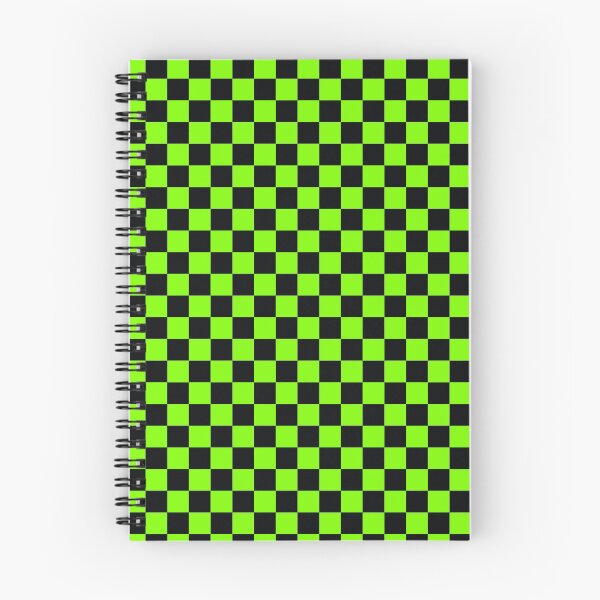 Item preview, UFO Green and Black Checker Board  designed and sold by Texterns.