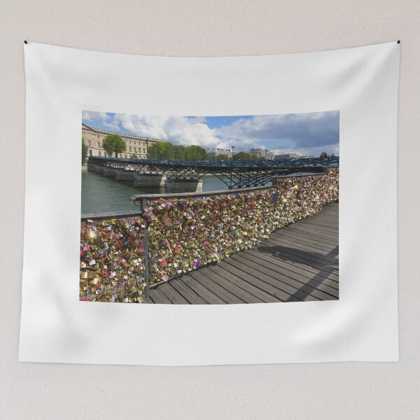 Item preview, Love Lock Bridge, Paris designed and sold by JanineLeigh.