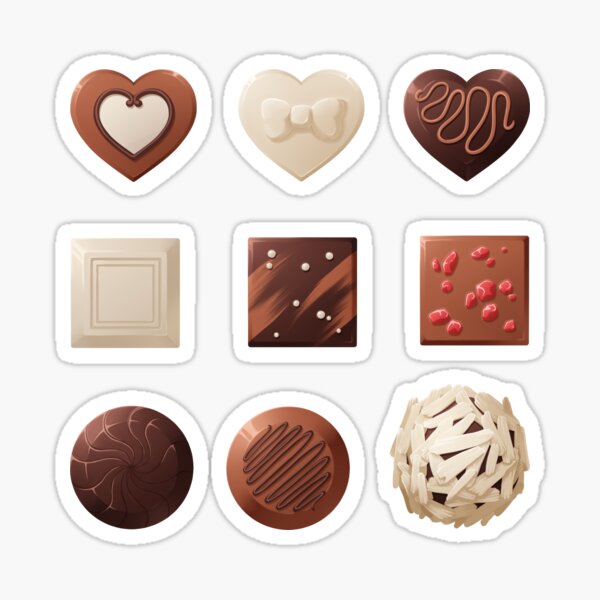 Chocolate Confections Sticker