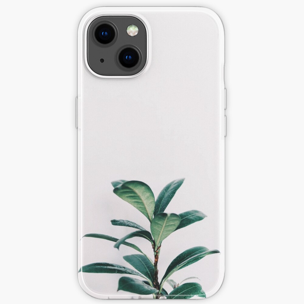 Aesthetic Phone Case White Plants Green Minimalist Iphone Case For Sale By Kaledabean Redbubble